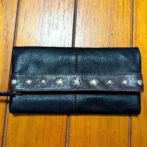 NWT Brighton black leather wallet
